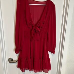 Elegant Red Dress